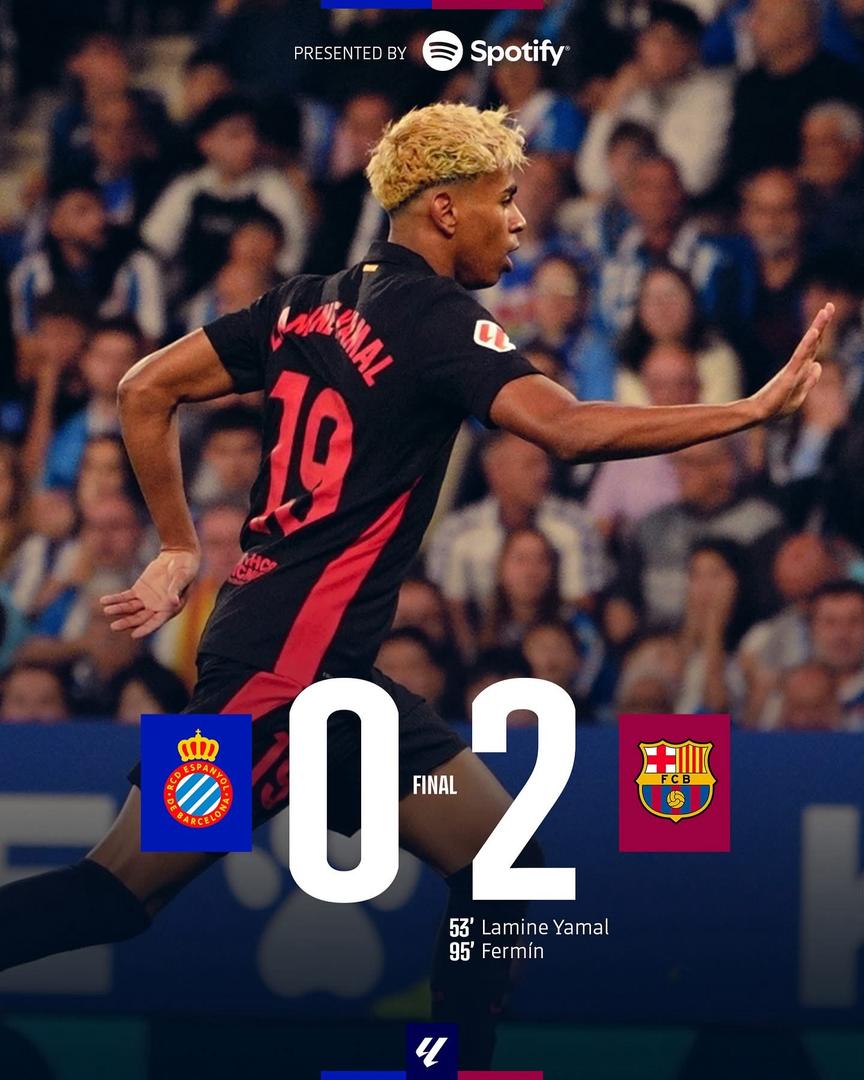 The Espanyol vs Barcelona match, which ended 0-2, clearly showed the difference between the two teams. Barcelona demonstrated why they are among Europe’s top clubs with skilled players and expert coaching.